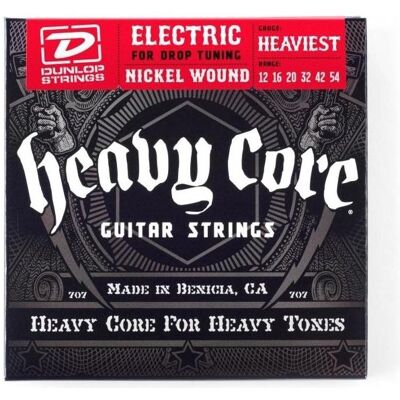 Dunlop DHCN1254 (E-Gitarre), Saiten Dunlop DHCN1254 (E-Gitarre), Saiten