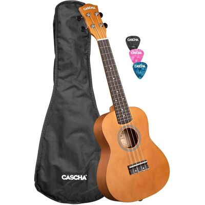 Cascha CUC100 Konzertukulele – Lindenbraun (Konzert), Ukulele, Braun Cascha CUC100 Konzertukulele – Lindenbraun (Konzert), Ukulele, Braun