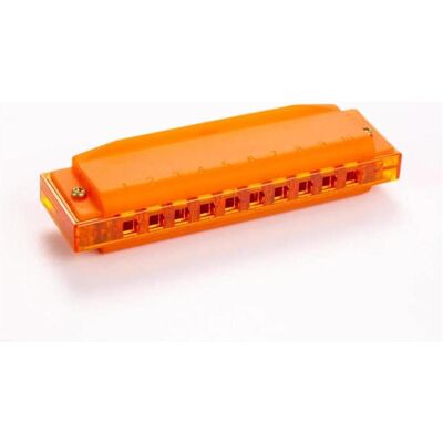 Hohner Happy Colour Mundharmonika (Mundharmonika, Diatonisch), Blasinstrumente, Orange Hohner Happy Colour Mundharmonika (Mundharmonika, Diatonisch), Blasinstrumente, Orange