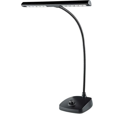 K&M LED Pianoleuchte 12298 mittig, Tasteninstrument Zubehör, Schwarz K&M LED Pianoleuchte 12298 mittig, Tasteninstrument Zubehör, Schwarz