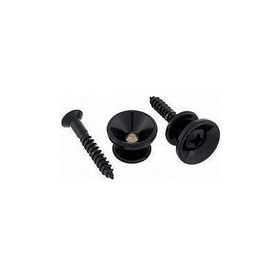 AllParts AP AP 0670-003 Gurt Knöpfe (2) schwarz, Gitarre Zubehör, Schwarz AllParts AP AP 0670-003 Gurt Knöpfe (2) schwarz, Gitarre Zubehör, Schwarz