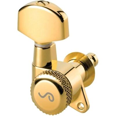 Schaller M6-135 3l3r LMB SL gold, Gitarre Zubehör, Gold Schaller M6-135 3l3r LMB SL gold, Gitarre Zubehör, Gold