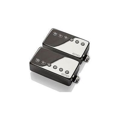 EMG 57/66 Humbucking Set black chrome (Instrumenten Tonabnehmer), Zubehör Instrumente, Schwarz EMG 57/66 Humbucking Set black chrome (Instrumenten Tonabnehmer), Zubehör Instrumente, Schwarz