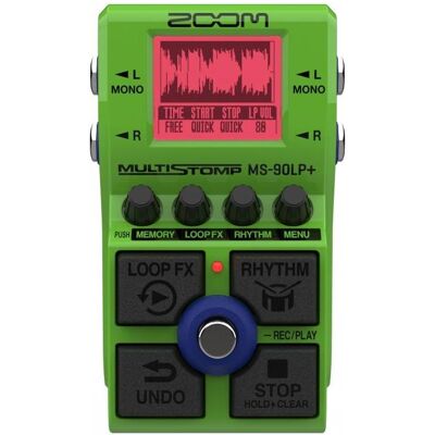Zoom MS-90LP+ (Bass, Gitarre, Keyboard), Effektpedal, Grün Zoom MS-90LP+ (Bass, Gitarre, Keyboard), Effektpedal, Grün