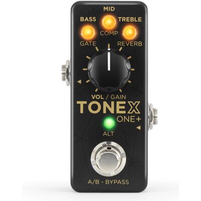 IK Multimedia Pedal ToneX One (Bass, Gitarre), Effektpedal, Schwarz IK Multimedia Pedal ToneX One (Bass, Gitarre), Effektpedal, Schwarz