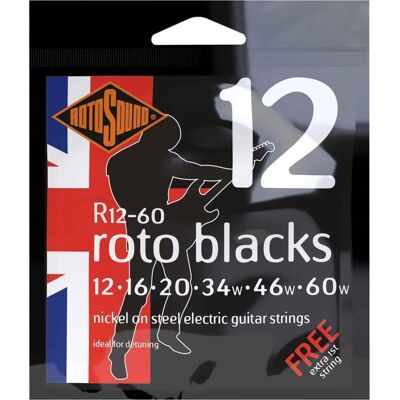 Rotosound R12-60 (6x, E-Gitarre, 0.06"), Saiten Rotosound R12-60 (6x, E-Gitarre, 0.06"), Saiten