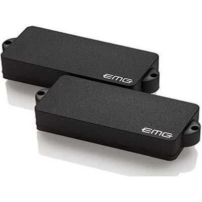 EMG PHZ Bass Pickup passive black (Instrumenten Tonabnehmer), Zubehör Instrumente, Schwarz EMG PHZ Bass Pickup passive black (Instrumenten Tonabnehmer), Zubehör Instrumente, Schwarz