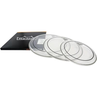 Remo Set di Pelli per Tamburo a Righe (Trommel), Drumhead, Transparent Remo Set di Pelli per Tamburo a Righe (Trommel), Drumhead, Transparent