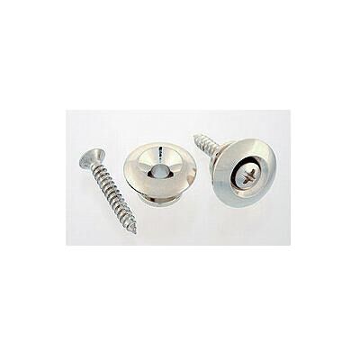 AllParts AP AP 0684-010 Gurtknöpfe (2) XL chrom, Gitarre Zubehör, Silber AllParts AP AP 0684-010 Gurtknöpfe (2) XL chrom, Gitarre Zubehör, Silber