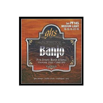 GHS PF145 5-Str. Banjo, Med/Light (Banjo), Saiten GHS PF145 5-Str. Banjo, Med/Light (Banjo), Saiten