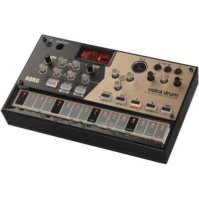 Korg Volca Drum, Synthesizer, Schwarz Korg Volca Drum, Synthesizer, Schwarz