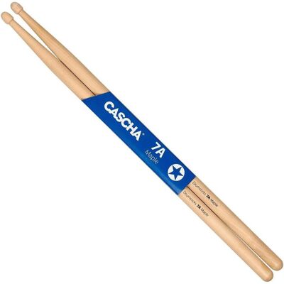 Cascha HH 2362 Trommelstöcke – 7A Ahorn – 14 x 395 mm – Acorn-Spitze (Drumsticks, Schlagzeug), Drumsticks + Schlägel, Braun Cascha HH 2362 Trommelstöcke – 7A Ahorn – 14 x 395 mm – Acorn-Spitze (Drumsticks, Schlagzeug), Drumsticks + Schlägel, Braun