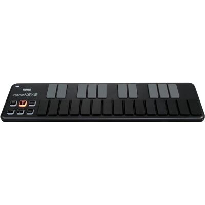 Korg nanoKEY2 (Keyboard), MIDI Controller, Schwarz Korg nanoKEY2 (Keyboard), MIDI Controller, Schwarz