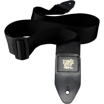 Ernie Ball Polypro Gitarrengurt, Gitarre Zubehör, Schwarz Ernie Ball Polypro Gitarrengurt, Gitarre Zubehör, Schwarz
