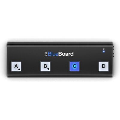 IK Multimedia iRig BlueBoard (Bass, Gitarre), Effektpedal, Schwarz IK Multimedia iRig BlueBoard (Bass, Gitarre), Effektpedal, Schwarz