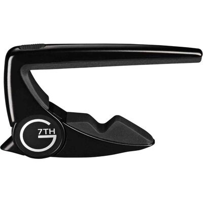 G7th Performance-2 Capo Classic, black, Gitarre Zubehör, Schwarz G7th Performance-2 Capo Classic, black, Gitarre Zubehör, Schwarz
