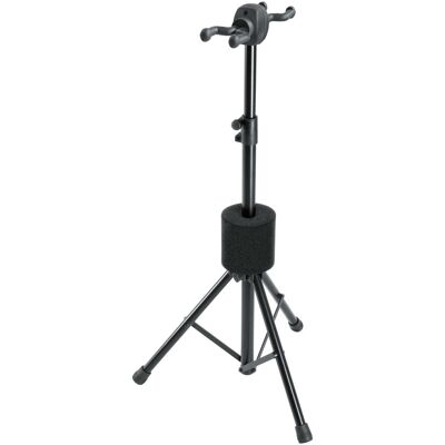 K&M Double 17620 (Gitarre), Instrumentenständer + Halter, Schwarz K&M Double 17620 (Gitarre), Instrumentenständer + Halter, Schwarz