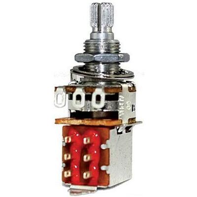 AllParts AP EP 0286-000 Push/Pull Poti 500K log. (Instrumenten Ersatzteile), Zubehör Instrumente AllParts AP EP 0286-000 Push/Pull Poti 500K log. (Instrumenten Ersatzteile), Zubehör Instrumente
