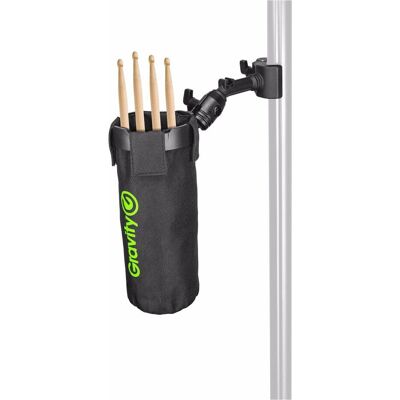 Gravity MA DSB 01 Traveler Drumstick, Instrumentenständer + Halter, Schwarz Gravity MA DSB 01 Traveler Drumstick, Instrumentenständer + Halter, Schwarz