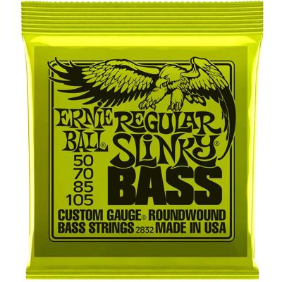 Ernie Ball Regular Slinky (4x, E-Bass, 0.11"), Saiten Ernie Ball Regular Slinky (4x, E-Bass, 0.11"), Saiten