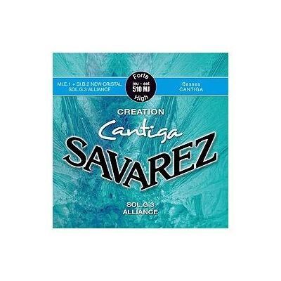 Savarez 510 MJ Creation Cantiga High T. (Gitarre), Saiten Savarez 510 MJ Creation Cantiga High T. (Gitarre), Saiten