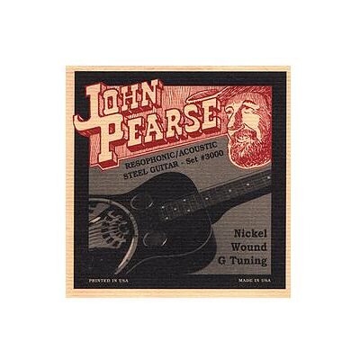 John Pearse J. Pearse 3000 Resophonic nickel 016/059, Saiten John Pearse J. Pearse 3000 Resophonic nickel 016/059, Saiten
