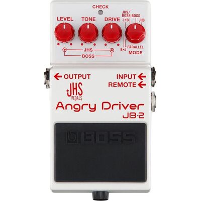 Boss (Electronics) JB-2 Overdrive-Pedal (Gitarre), Effektpedal, Rot, Weiss Boss (Electronics) JB-2 Overdrive-Pedal (Gitarre), Effektpedal, Rot, Weiss