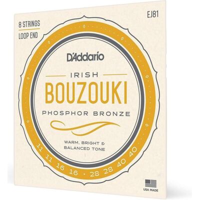 D'Addario J81 (Bouzouki, 0.04"), Saiten D'Addario J81 (Bouzouki, 0.04"), Saiten
