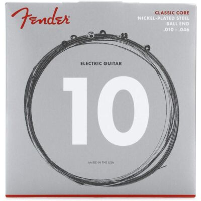 Fender 255R Cl.Core NPS/Ball 010/046 (6x, E-Gitarre, 0.05"), Saiten Fender 255R Cl.Core NPS/Ball 010/046 (6x, E-Gitarre, 0.05"), Saiten