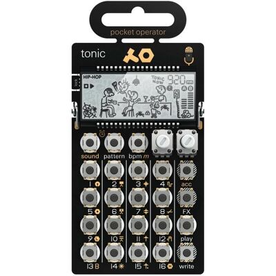 Teenage Engineering PO-32 Tonic Pocket Operator, Synthesizer, Schwarz Teenage Engineering PO-32 Tonic Pocket Operator, Synthesizer, Schwarz