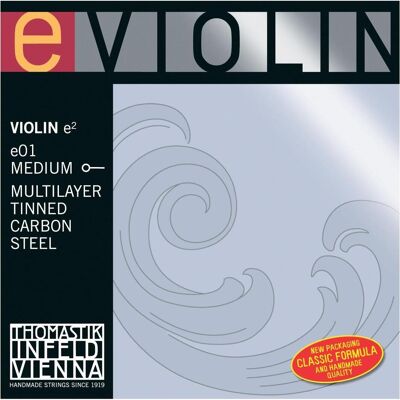 Thomastik e-Violin 4/4 (1x, Violine), Saiten Thomastik e-Violin 4/4 (1x, Violine), Saiten
