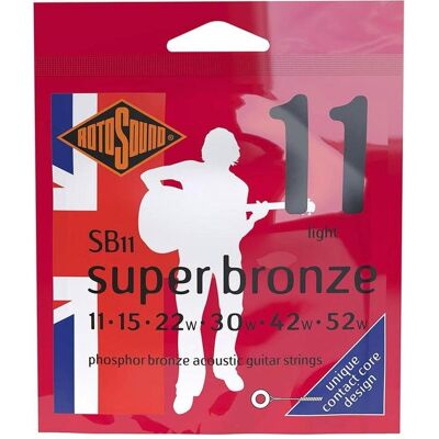 Rotosound SB11 (Gitarre, 0.05"), Saiten Rotosound SB11 (Gitarre, 0.05"), Saiten