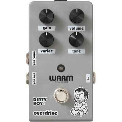 Warm Audio Dirty Boy Jr. Overdrive (Amp Simulator, Overdrive), Effektgerät, Schwarz Warm Audio Dirty Boy Jr. Overdrive (Amp Simulator, Overdrive), Effektgerät, Schwarz