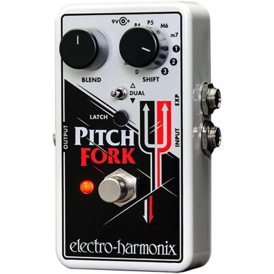 Electro-Harmonix Pitch Fork (Gitarre), Effektpedal, Schwarz Electro-Harmonix Pitch Fork (Gitarre), Effektpedal, Schwarz