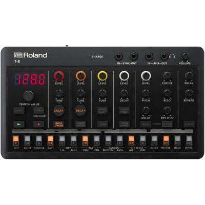 Roland T-8 Beat Machine, Synthesizer, Schwarz Roland T-8 Beat Machine, Synthesizer, Schwarz