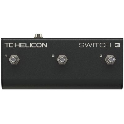 TC Electronic Switch-3 Kontroler nożny (Bass, Gitarre), Effektpedal, Silber, Schwarz, Weiss TC Electronic Switch-3 Kontroler nożny (Bass, Gitarre), Effektpedal, Silber, Schwarz, Weiss