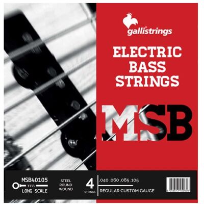No Name Galli MSB40105 - struny do gitary basowej (4x, Gitarre), Saiten No Name Galli MSB40105 - struny do gitary basowej (4x, Gitarre), Saiten