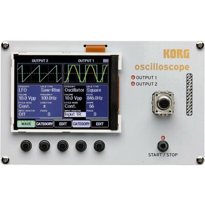 Korg Nu:Tekt NTS -2 -tee-se-itse -oskilloskooppi, Synthesizer, Weiss Korg Nu:Tekt NTS -2 -tee-se-itse -oskilloskooppi, Synthesizer, Weiss