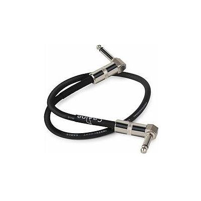 Caline CL-03 Patch Kabel, black 47cm (1), Effektgerät Caline CL-03 Patch Kabel, black 47cm (1), Effektgerät