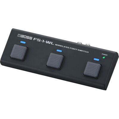 Boss (Electronics) FS-1-WL Kabelloser Fussschalter (Gitarre), Effektpedal, Schwarz Boss (Electronics) FS-1-WL Kabelloser Fussschalter (Gitarre), Effektpedal, Schwarz