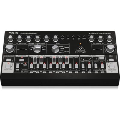 Behringer TD-3 - Analoge synthesizer, Synthesizer, Schwarz Behringer TD-3 - Analoge synthesizer, Synthesizer, Schwarz