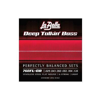 La Bella 760FLCB6 Flatwound 029/128, Saiten La Bella 760FLCB6 Flatwound 029/128, Saiten