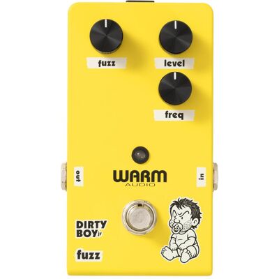Warm Audio Dirty Boy Jr. Fuzz, Effektgerät, Schwarz, Silber Warm Audio Dirty Boy Jr. Fuzz, Effektgerät, Schwarz, Silber