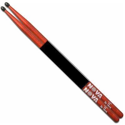 Vic Firth Nova 5ANR (Schlagzeug), Drumsticks + Schlägel, Rot, Schwarz Vic Firth Nova 5ANR (Schlagzeug), Drumsticks + Schlägel, Rot, Schwarz