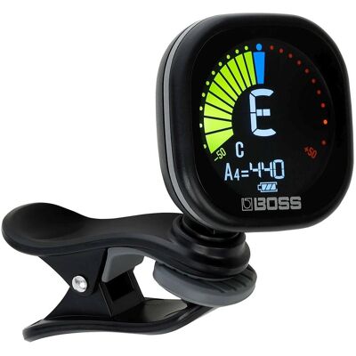 Boss (Electronics) TU-05 Clip-On Tuner, Stimmgerät, Schwarz Boss (Electronics) TU-05 Clip-On Tuner, Stimmgerät, Schwarz
