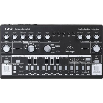 Behringer TD-3 - Analoge synthesizer, Synthesizer, Schwarz Behringer TD-3 - Analoge synthesizer, Synthesizer, Schwarz