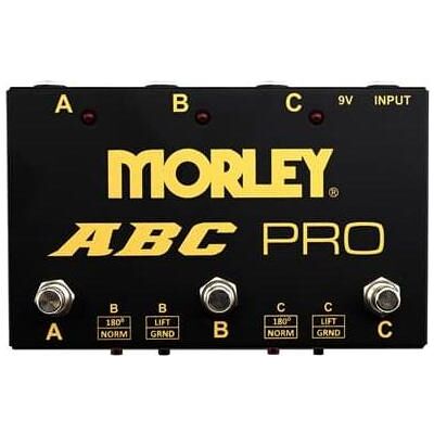 Morley Abc Pro Gold Series Pro Selector (Lautstärke Regler), Effektgerät, Gold Morley Abc Pro Gold Series Pro Selector (Lautstärke Regler), Effektgerät, Gold