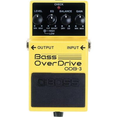 Boss (Electronics) ODB-3 Kompaktpedal (Bass), Effektpedal, Gelb Boss (Electronics) ODB-3 Kompaktpedal (Bass), Effektpedal, Gelb