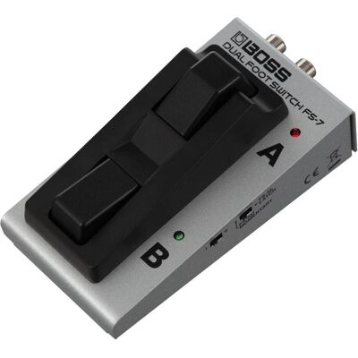 Boss (Electronics) FS-7 Doppel-Fussschalter (Gitarre), Effektpedal, Grau, Schwarz Boss (Electronics) FS-7 Doppel-Fussschalter (Gitarre), Effektpedal, Grau, Schwarz