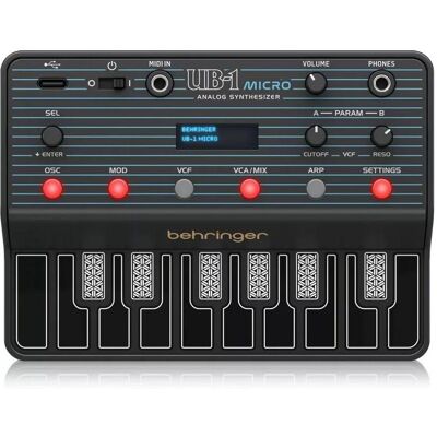 Behringer UB-1 MICRO Syntezator analogowy, Synthesizer, Mehrfarbig Behringer UB-1 MICRO Syntezator analogowy, Synthesizer, Mehrfarbig